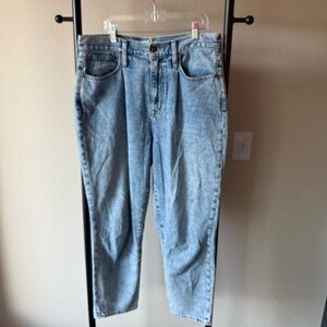 Madewell Light Blue Straight Leg Jeans